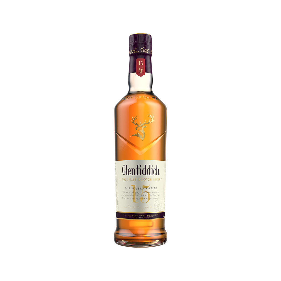 Glenfiddich 15 Year Old Single Malt Whisky | Hackstons